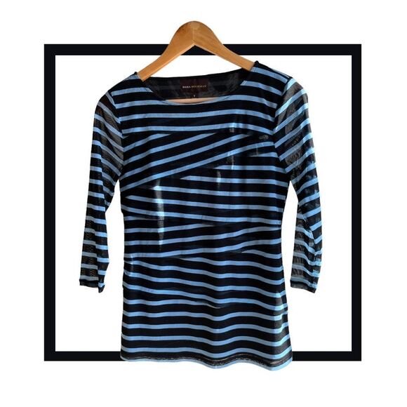 Dana Buchman Tops - Dana Buchman Striped Blouse 